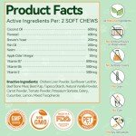 Carmelie Natural Flea & Tick Chews for Dogs