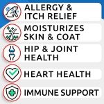 BARK&SPARK Omega 3 Fish Oil Treats for Dogs