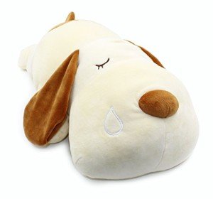 Vintoys Plush Sleeping Dog Hugging Pillow - 23.5