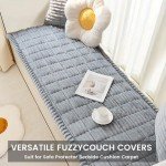 Mingfuxin Non-Slip Corduroy Dog Couch Cover