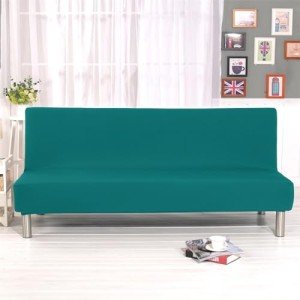 Stretchy Slipcover for Armless Sofa Bed 80" x 50