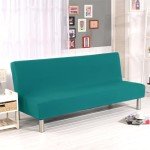 Stretchy Slipcover for Armless Sofa Bed 80" x 50