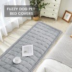 Mingfuxin Non-Slip Corduroy Dog Couch Cover