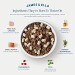 James & Ella Chicken Kibble and Raw Dog Food