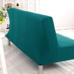 Stretchy Slipcover for Armless Sofa Bed 80" x 50