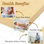 Memory Foam Dog Bed Pad for Joint Pain Relief