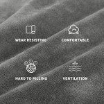 Plush Velvet Sofa Covers for Pets - Grey