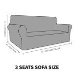 Plush Velvet Sofa Covers for Pets - Grey