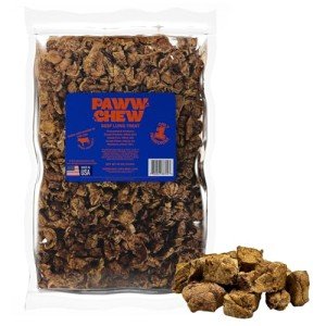 Natural Beef Lung Dog Treats - High Protein 2.5 lbs