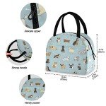 Reusable Insulated Dog Lunch Bag for Outdoor Adventures