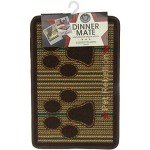 Pet Republic Food Mat for Dogs, 40 x 60 cm, Black