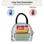 Reusable Insulated Dog Lunch Bag for Outdoor Adventures