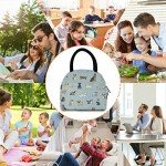 Reusable Insulated Dog Lunch Bag for Outdoor Adventures