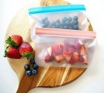 Stylish Reusable Food Storage Bags - Set of 2