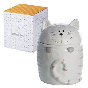 Cute Ceramic Dog Storage Jar with Lid