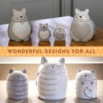 Cute Ceramic Dog Storage Jar with Lid