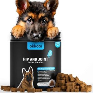 OKKÖBI Chicken Chews for Dog Joint Health
