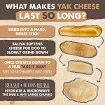 Mighty Paw Yak Cheese Dog Chews - Protein-Rich Treats