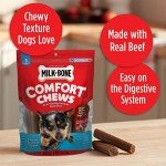 Milk-Bone Comfort Chews, Rawhide-Free Beef Dog Treats