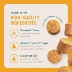 VetIQ Flea & Tick Chews for Dogs, Hickory Flavor