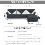 Soft Non-Slip Velvet Sofa Cover for Dogs