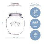 Kilner 2L Jar with Push-Top Lid and Seal