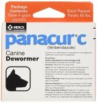Panacur C Dog Dewormer (Fenbendazole) 4g, 3 Count