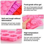 Dog Paw & Bone Silicone Baking Moulds - 3 Pack