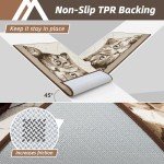 Funny Dog Welcome Mat - Non-Slip Absorbent Rug