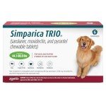 Simparica Trio Chewables for Dogs (6 Tablets)