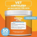 Paw Science Dog Dental Cleaning Finger Wipes