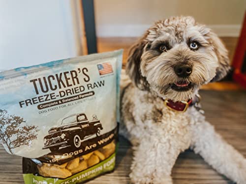 Tucker's Raw Freeze-Dried Dog Food, Pork & Duck 14oz