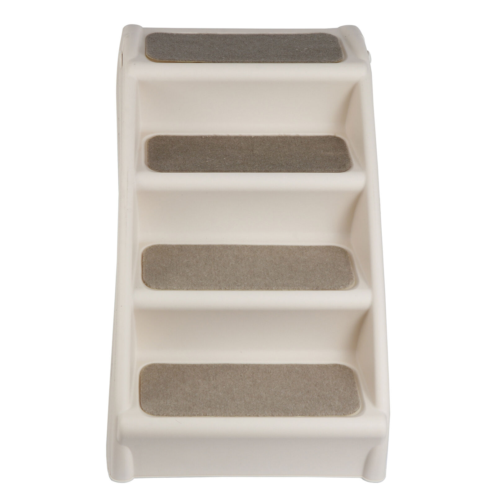 4-Step Foldable Dog Stairs with Support Frame