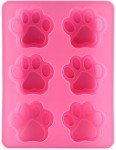 Paw and Bone Silicone Molds for Dog Treats