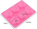 Paw and Bone Silicone Molds for Dog Treats