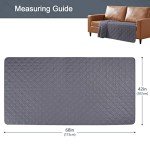Reversible Waterproof Dog Sofa Cover - Dark Grey