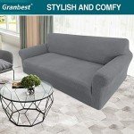 Granbest Soft Stretch Sofa Cover for Pets - Gray