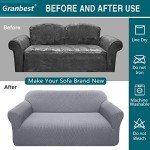 Granbest Soft Stretch Sofa Cover for Pets - Gray