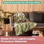 Cozy Grey Tartan Fleece Throw Blanket for Dogs