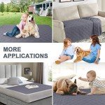 Reversible Waterproof Dog Sofa Cover - Dark Grey