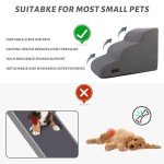 3-Tier Non-Slip Dog Ramp and Stairs