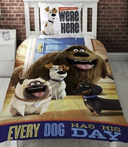 Secret Life of Pets Dog Duvet Cover Set