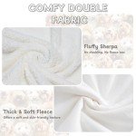 Fuzzy Puppy Dogs Sherpa Throw Blanket - 130x150cm
