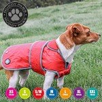 Ancol Muddy Paws All Weather Dog Coat – Red