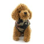 Camo Waterproof Dog Winter Coat with Harness