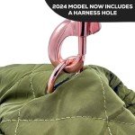 Country Style Green Quilted Dog Coat Jacket
