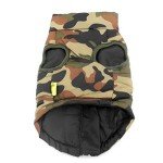 Camo Waterproof Dog Winter Coat with Harness