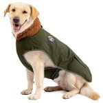 IREENUO Adjustable Waterproof Coat for Large Dogs