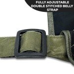 Country Style Green Quilted Dog Coat Jacket