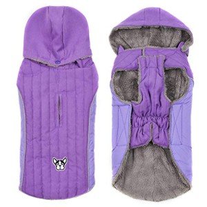 Cozy Purple Winter Coat for Dogs - Small